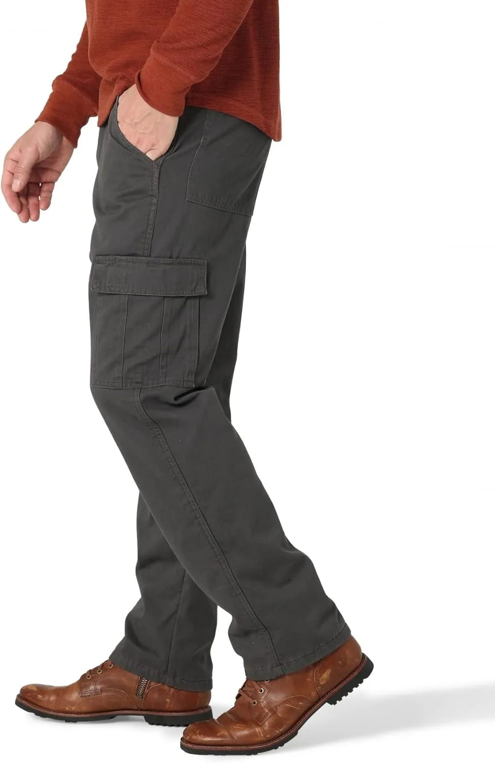 Wrangler Authentics Men's Fleece Lined Cargo Pant
