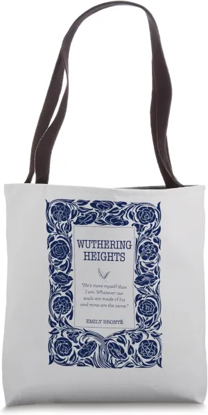 Wuthering Heights, Catherine Earnshaw e Heathcliff, Bronte Tote Bag