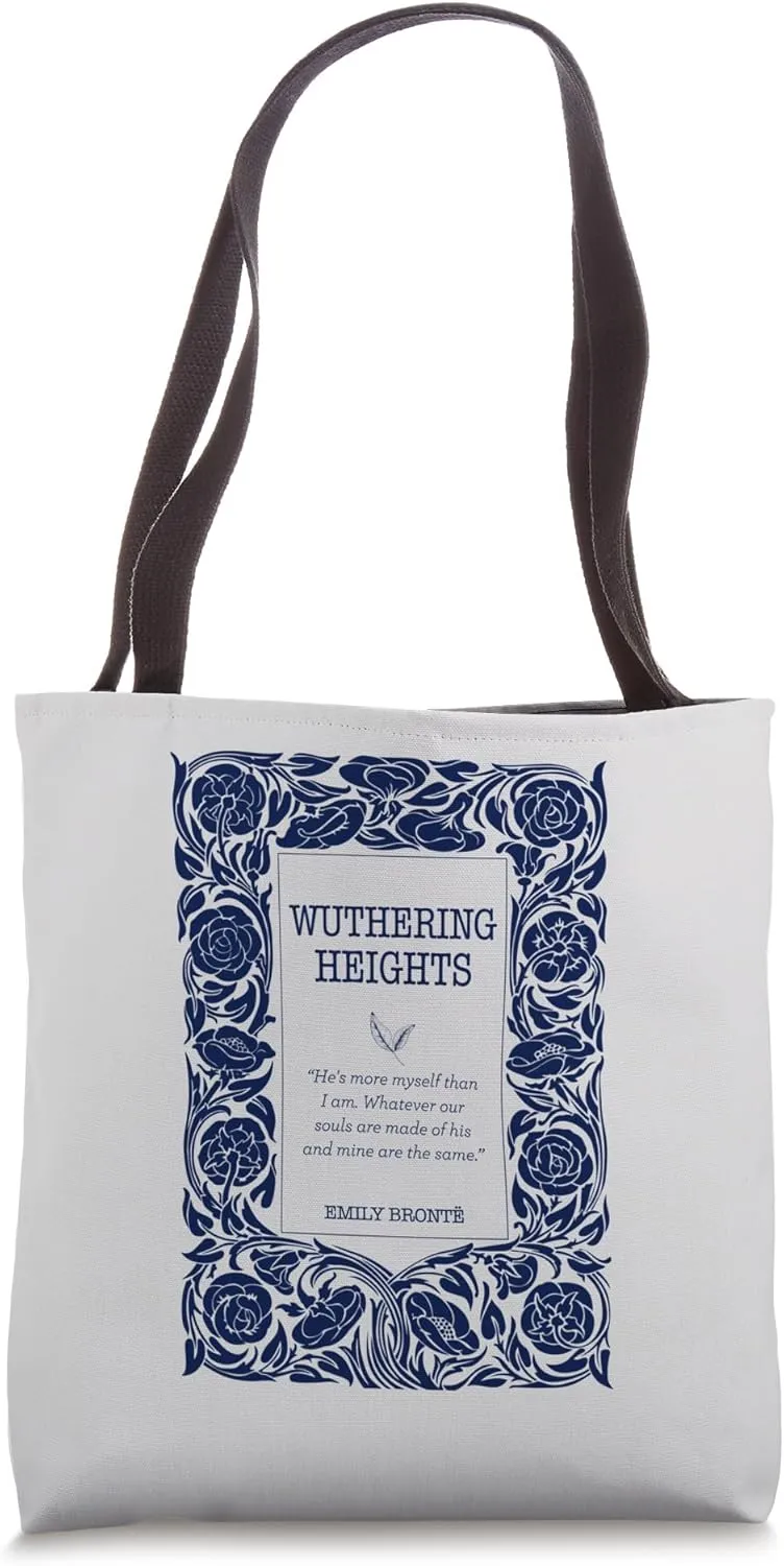 Wuthering Heights, Catherine Earnshaw e Heathcliff, Bronte Tote Bag
