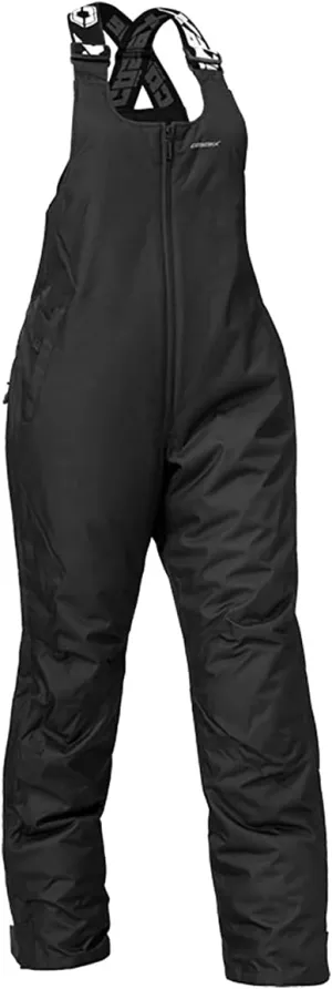 X Men's Platform G2 Snowmobile Bib w Coldshield Quilted Insulation (Black - X-Large)
