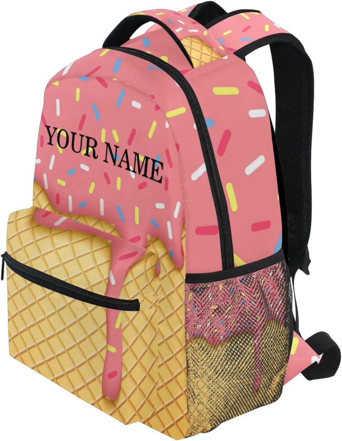 xigua Custom School Backpack Large Bookbags for Students Girls Boys Teen Women Men,Laptop Shoulder Bag Casual Travel Hiking Camping Sports 16 Inch Daypack