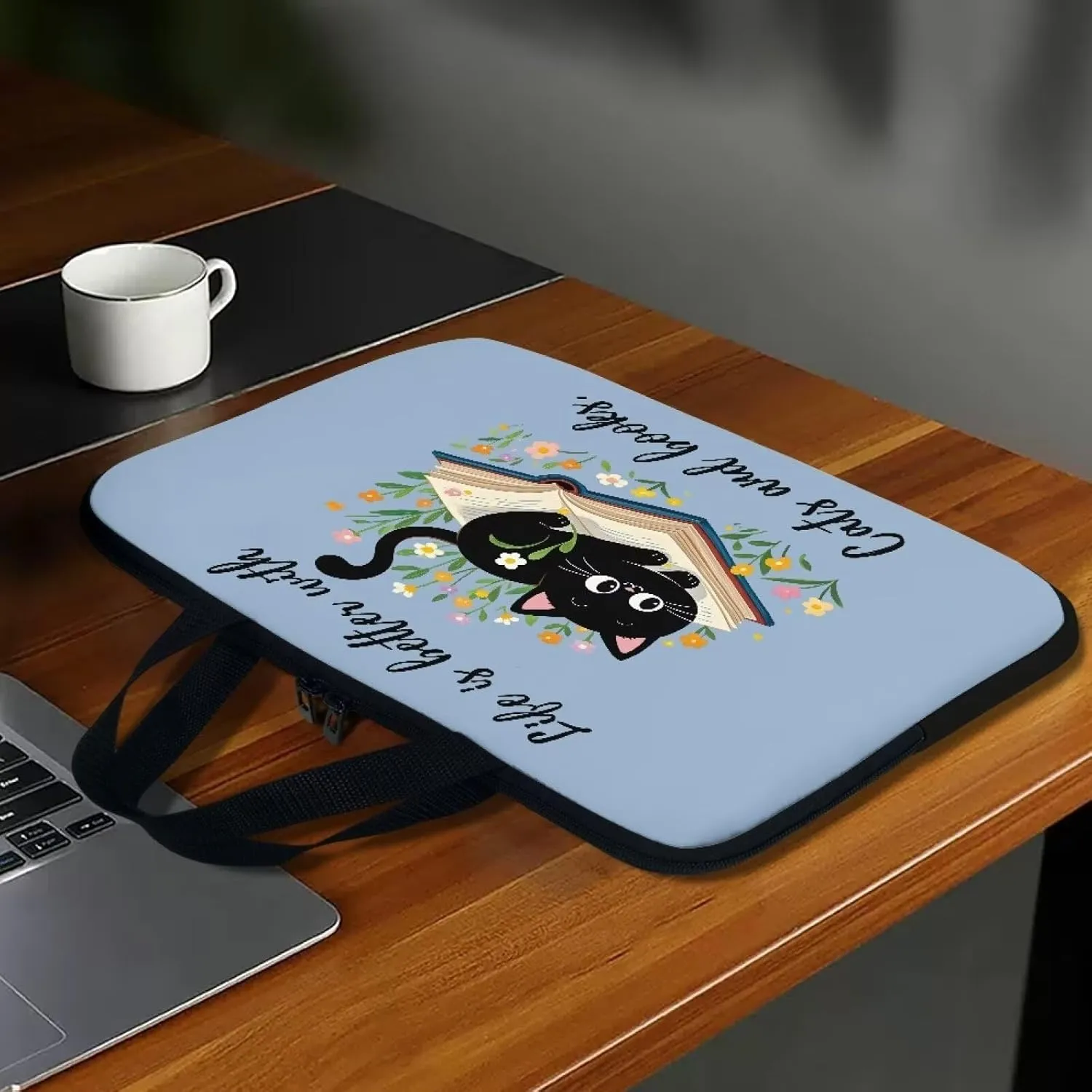 Xoenoiee Laptop Carrying Case Portable Laptop Bag Compatible with Laptop Computer Waterproof for Women Men