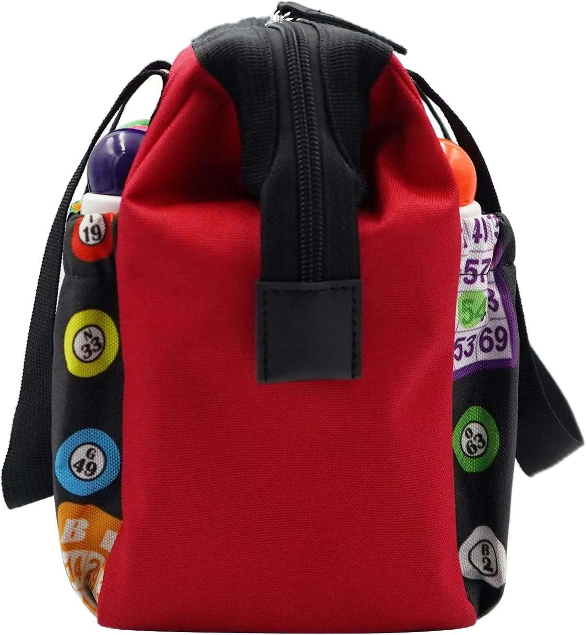 Yuanhe Bingo Dauber Tote Bag - 6 Pockets Bingo Pattern Bag