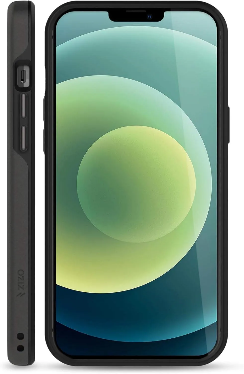 ZIZO Division Series for iPhone 12 Mini Case - Sleek Modern Protection - Nylon Black
