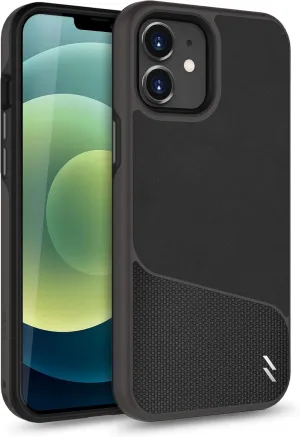 ZIZO Division Series for iPhone 12 Mini Case - Sleek Modern Protection - Nylon Black
