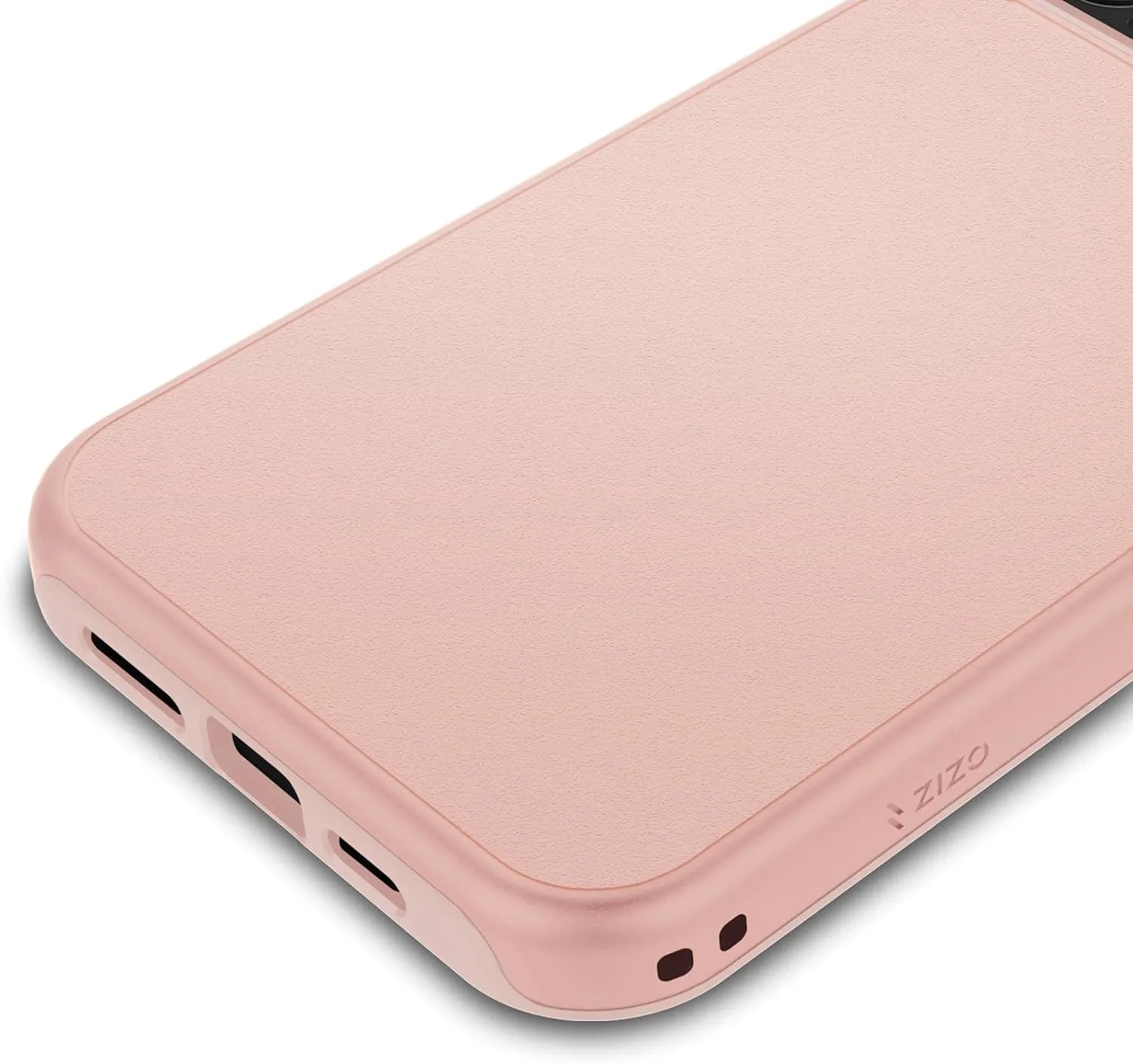 ZIZO Division Series for iPhone 12 Mini Case - Sleek Modern Protection - Rose Gold