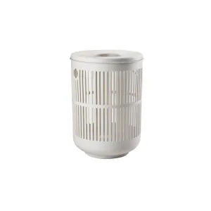 ZONE DENMARK Ume Laundry Basket 60L w/Lid, Soft Grey