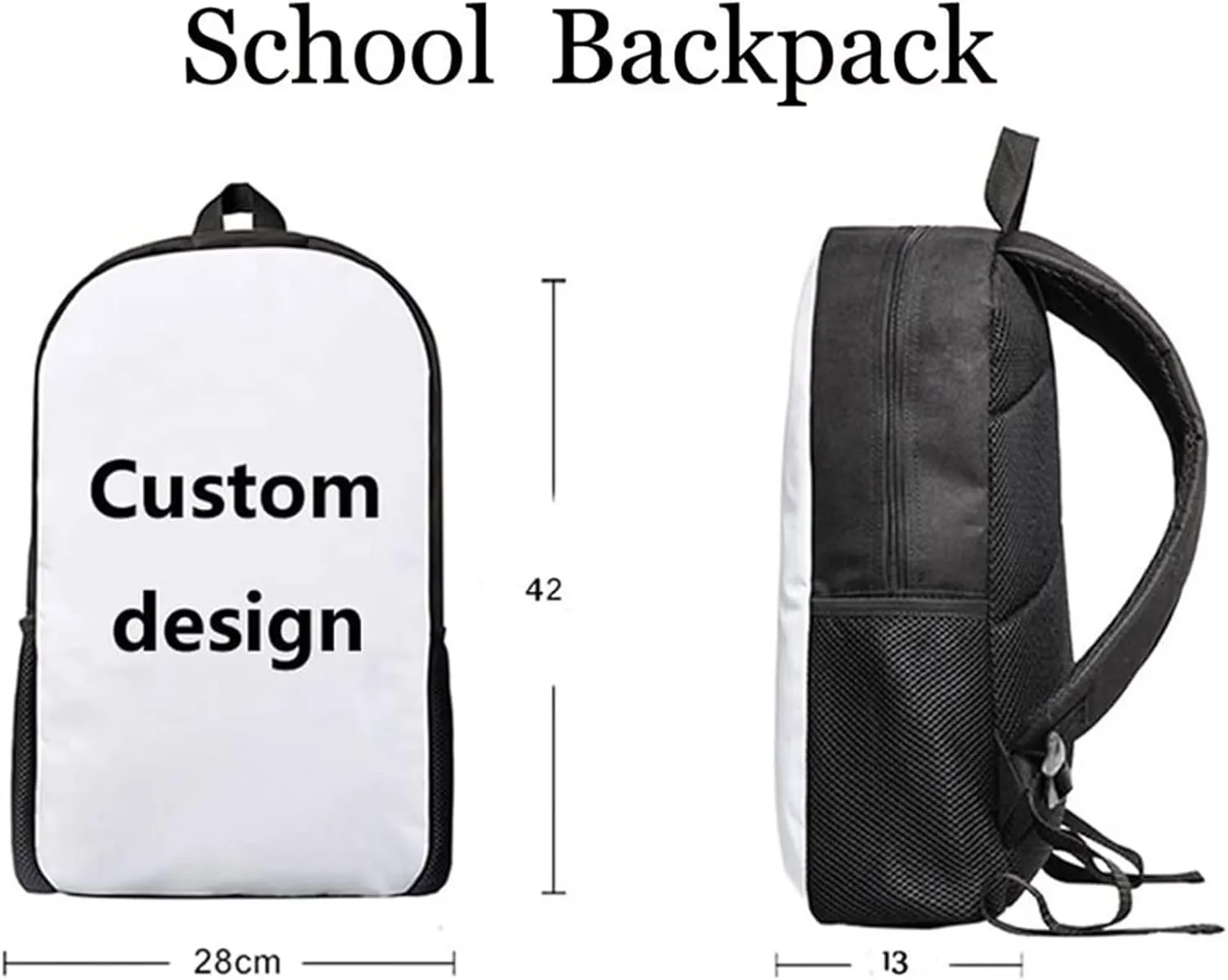 ZOUTAIRONG Custom Name Afro Black Girl Backpack Lunch Box Set African American Girls School Bags Age 10-12 Year Old,Primary Elementary Kids Bookbag with Lunchbag Pencil Case